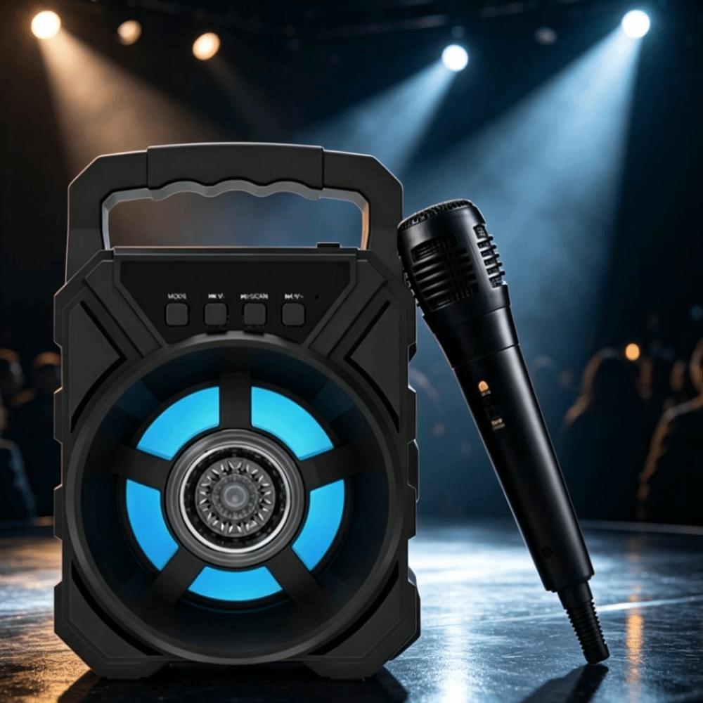 Handheld Sound Box Wireless Portable Bluetooth Speaker New Bluetooth Speaker Home Karaoke