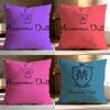 Hot M-Mmassimo Duttiou Cushion Cover Soft Washable Pillow Case Multi-Scene for Couch Bed Travel Office Use