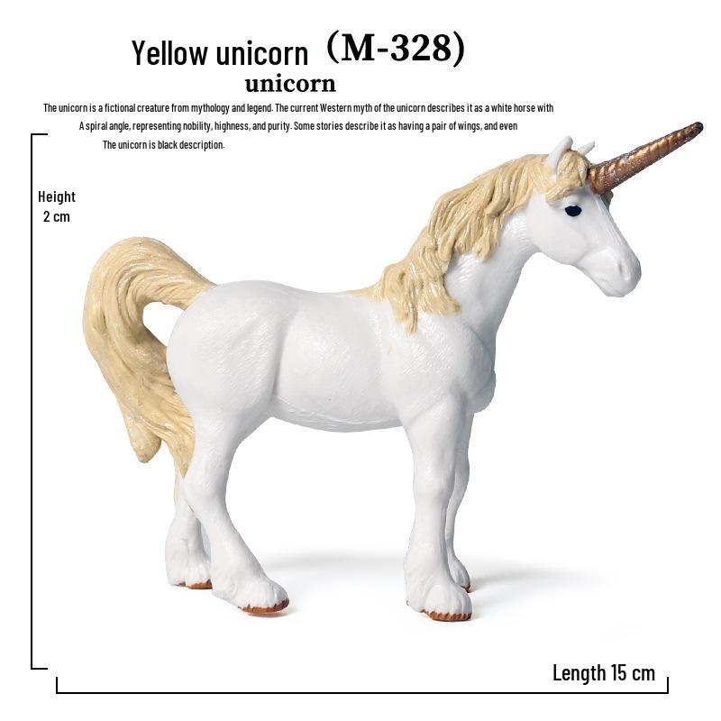 European Mythology Pegasus & Unicorn Children's Toy Figurine Set