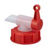 1/2Pcs DIN 61 DIN 51 Threads Pouring Tap Spout For Canisters 65mm/75mm Plastic IBC Drain Valve Replacement Outlet Tap Valve