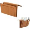 Soft Felt Hanging Storage Bag for Dorm Bedroom Sofa Organizer Side Bag for Magazines Stationery Phone Sundries Storage Bag 1PC