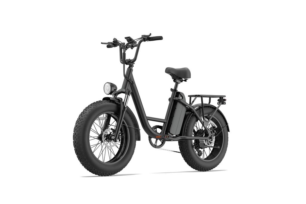 URLIFE E20 PRO Adult Electric Bike 1500W High-Power Motor 48V 15.6AH Battery 20*4.0 Inch Fat Tires for Off-Road & Urban Rides