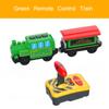 Wooden RC Train Railway Accessories Remote Control Electric Train Magnetic Rail Car Fit For All Brands Train Track Toys For Kids