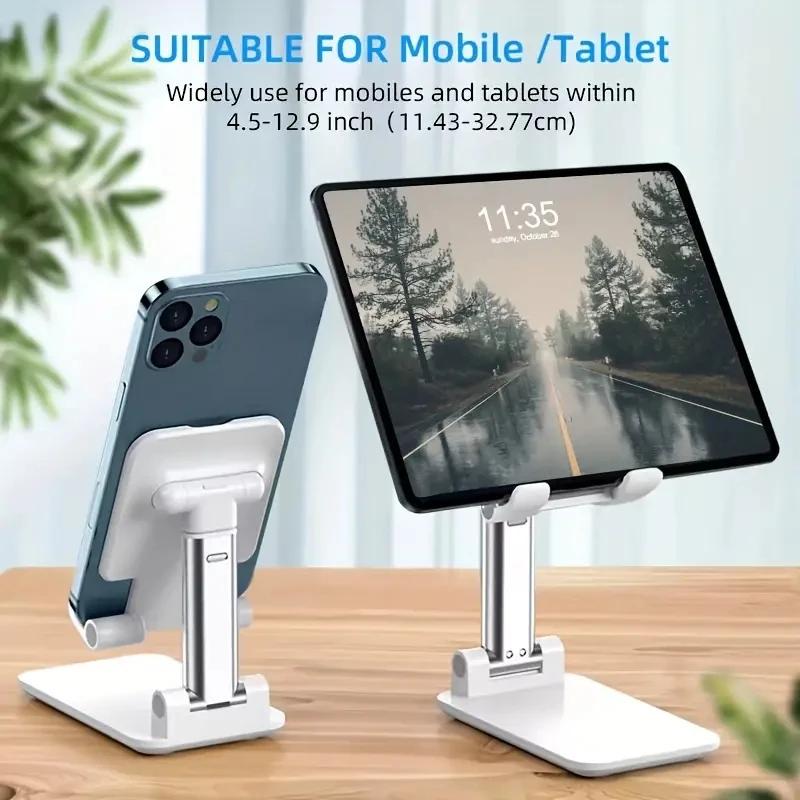 Suport Pliabil pentru Telefon Mobil, Stand pentru Tabletă, Montare de Birou, Masă, Flexibil, Ajustabil, Desktop, Live, Suport Leneș pentru Toate Telefoanele