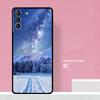 Landscape Winter Light Snow Phone Case For Samsung Galaxy S26 S25 S24 S20 S21 S22 S23 Ultra S10 Plus S25 FE Cover Coque
