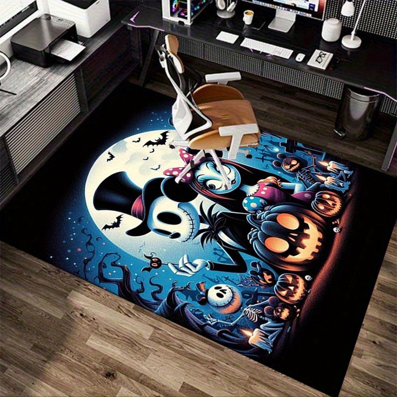 1pc. Halloween Themed Home Decor Rug, Office Carpet, Chair Mat, Outdoor Mat, Gift for Halloween Loversz041013