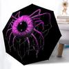 1pc Eye Spider Automatic Folding Umbrella - Design, Durable Iron Frame for Travel, Outdoor, Beach Fashion Accessory A0920071