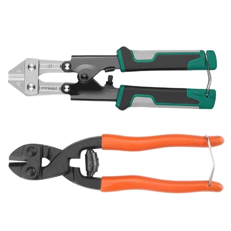Mini Bolt Cutter Steel Wire Cutter Bolt Cutter Wire Rope Clamp Pliers Labor Saving Cut Wire Bar Steel Cutting Scissor