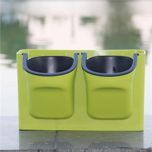 Živý nástěnný květináč Recyklovaný plast Samozavlažovací systém vertikálního zahradnictví (zelený)