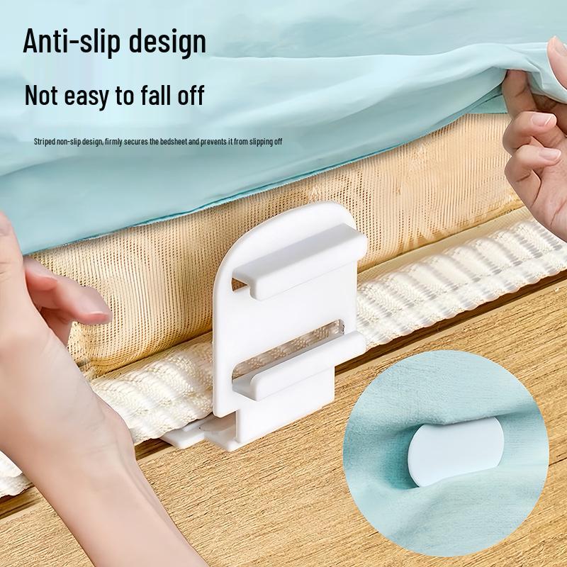 Multi-Functional Anti-Slip Duvet and Sheet Clips