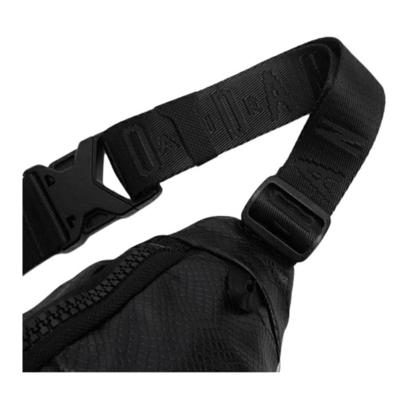 Jordan Artificial Leather Crossbody Bag, Sling Bag, Fanny Pack Regular Unisex Black Jordan HA5507-011