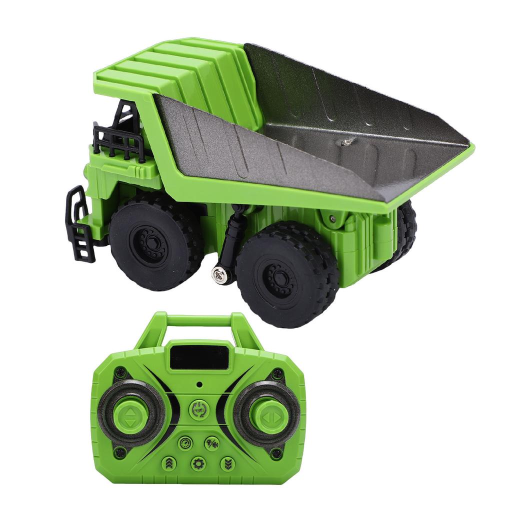 1 64 RC Dump Truck Toy Mini Bluetooth App Control Desktop Model Engineer Truck 2.4GHz Remote Control Construction