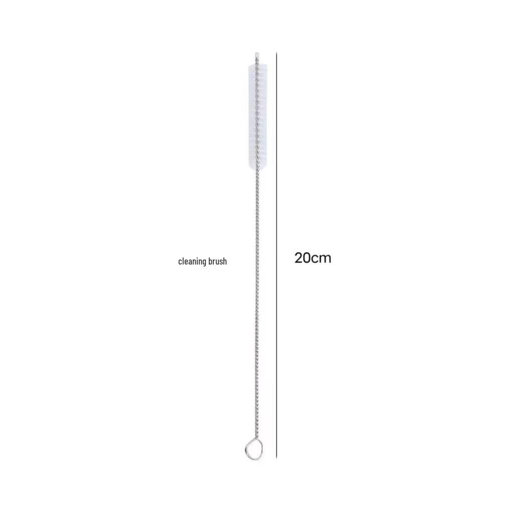 Detachable 304 Stainless Steel Straw & Stirring Spoon with Yerba Mate Filter