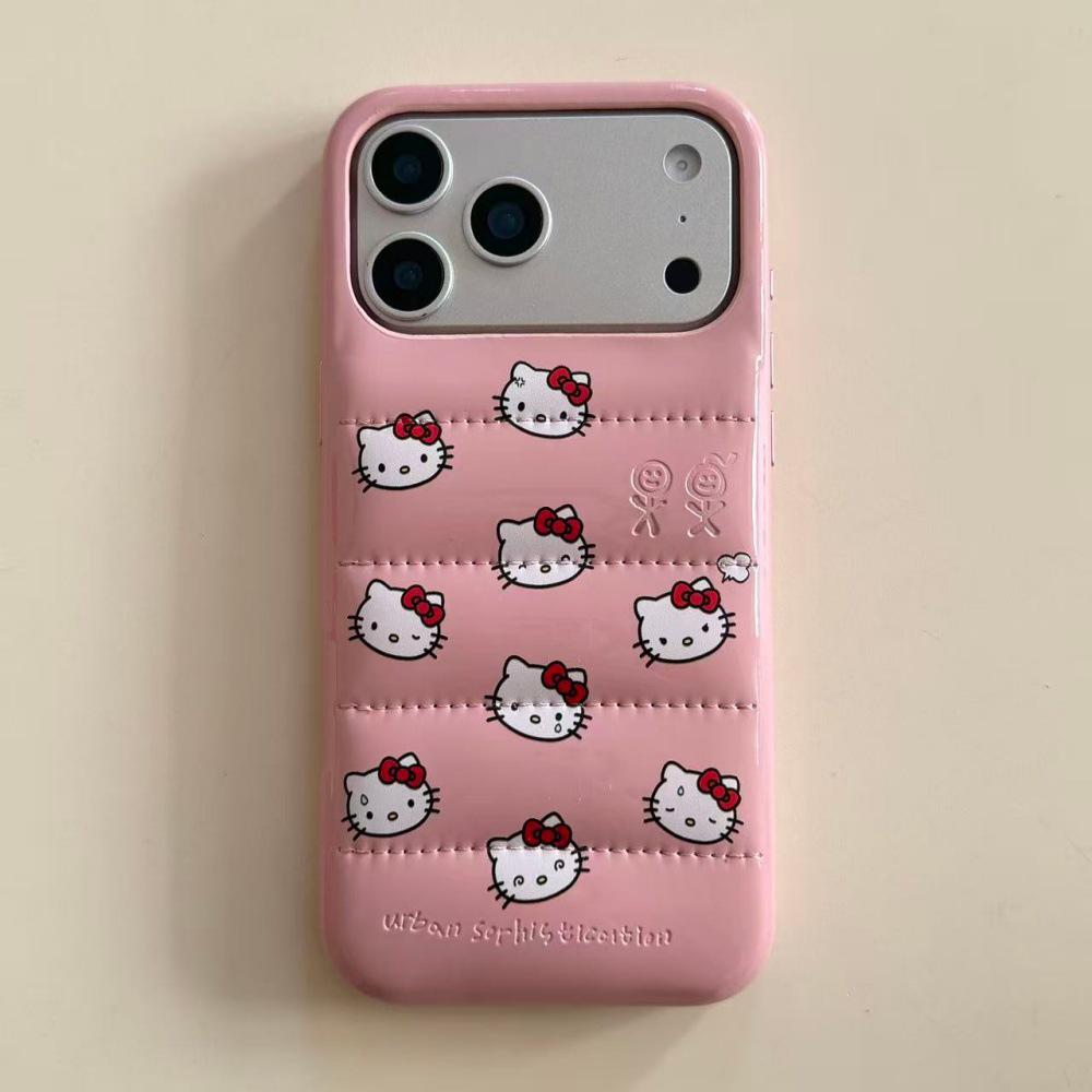 

Hello Kitty Kitten Cartoon Phone Case for iPhone 17/17PRO - Drop-proof High-end Cover for iPhone 16/15 17 Pro