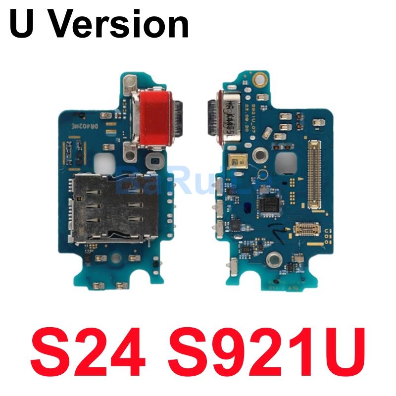 USB Charging Port For Samsung S21 S22 Ultra S23 S24 S25 Plus G998U S901U S908U S928U Charger USB Dock Connector Board Flex Cable