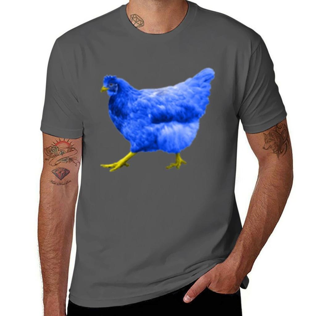 Blue Hen TShirt Street Style Casual Tee Shirt