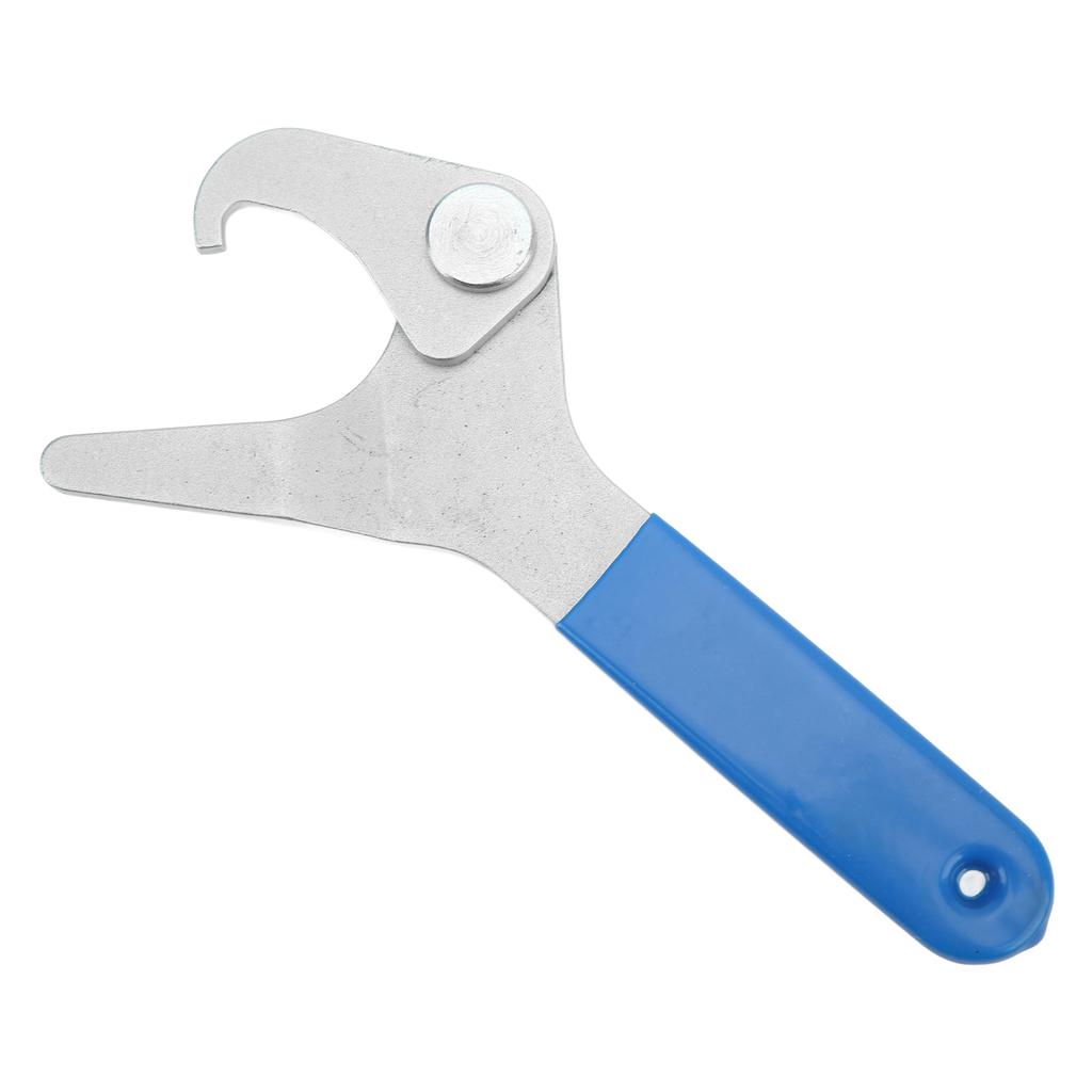 Motorcycle Shock Spanner Wrench Adjustable Hooked Jaw Anti Slip for 35mm‑75mm Spring Collars