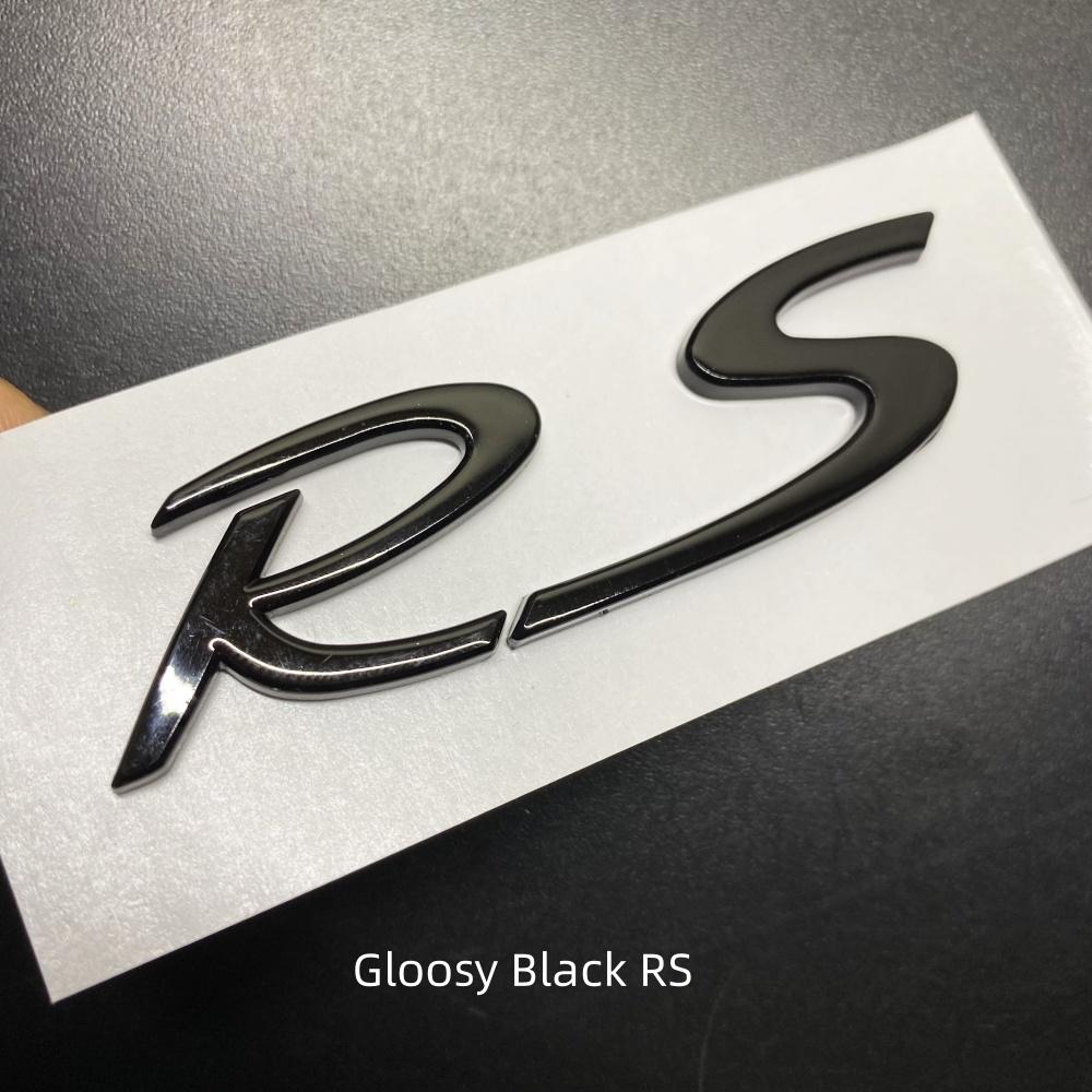 

Cayears GTS GT1234 RS Пластик ABS Наклейка Значок Декали Гоночная Эмблема Подходит После 2012 Для Porsche Авто Автомобиль Кузов Задняя Крышка Багажника