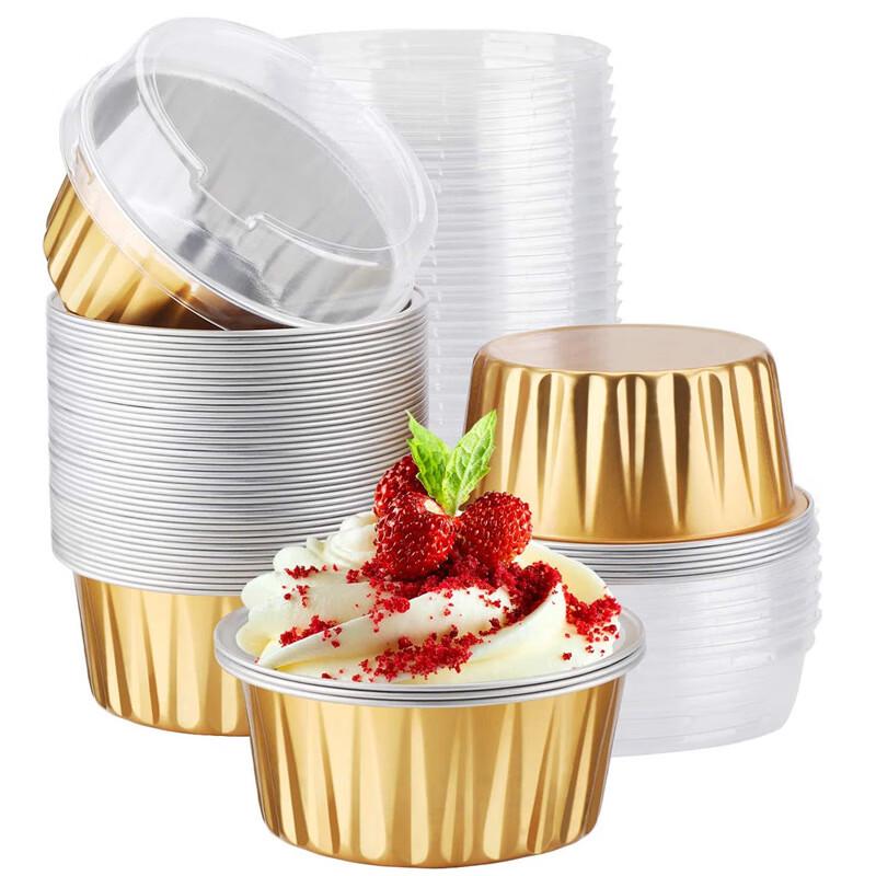 Colorful Aluminum Foil Baking & Pudding Cups
