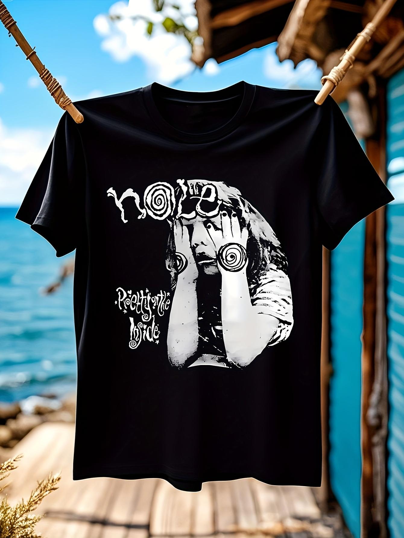 Hole Pretty On The Inside Tshirt - Unisex Alternative Ban... S