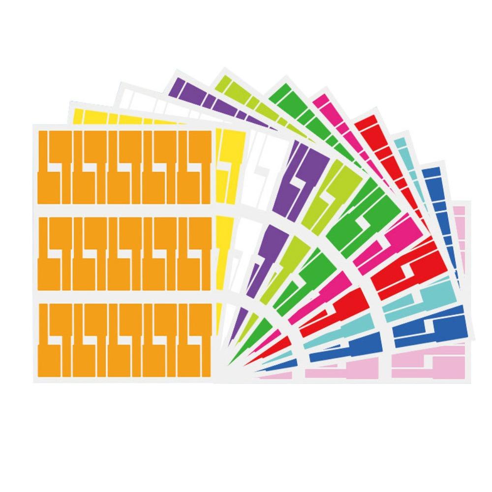 Waterproof Waterproof Network Wire Sticker Cord Tags Cable Label Sticker  Wire Marker