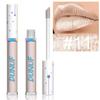 Glitter Lipgloss Langvarig Farge Skinnende Glød Lipglans for Halloween Scene Festsminke Høypigmentert Leppestift Gotisk Leppesjokk Gaveidé