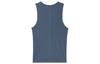 Men's Nike Tank Tops Men's Blue Gray Crew Neck Moderate Straight Fit