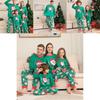 Festive Christmas Family Pajama Set Adorable Santa Print Soft Fabric For Everyone