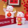 There Are Various Types of Home Decorations Such As The Lucky Cat Ornaments, Festive Tablecloths, and Resin Handicrafts for The Entrance Hall