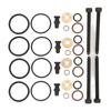 Fuel Injector Seals Gaskets Washer Kit with 4 Bolts 1417010997 Replacement for L4 1.9L 2004‑2006