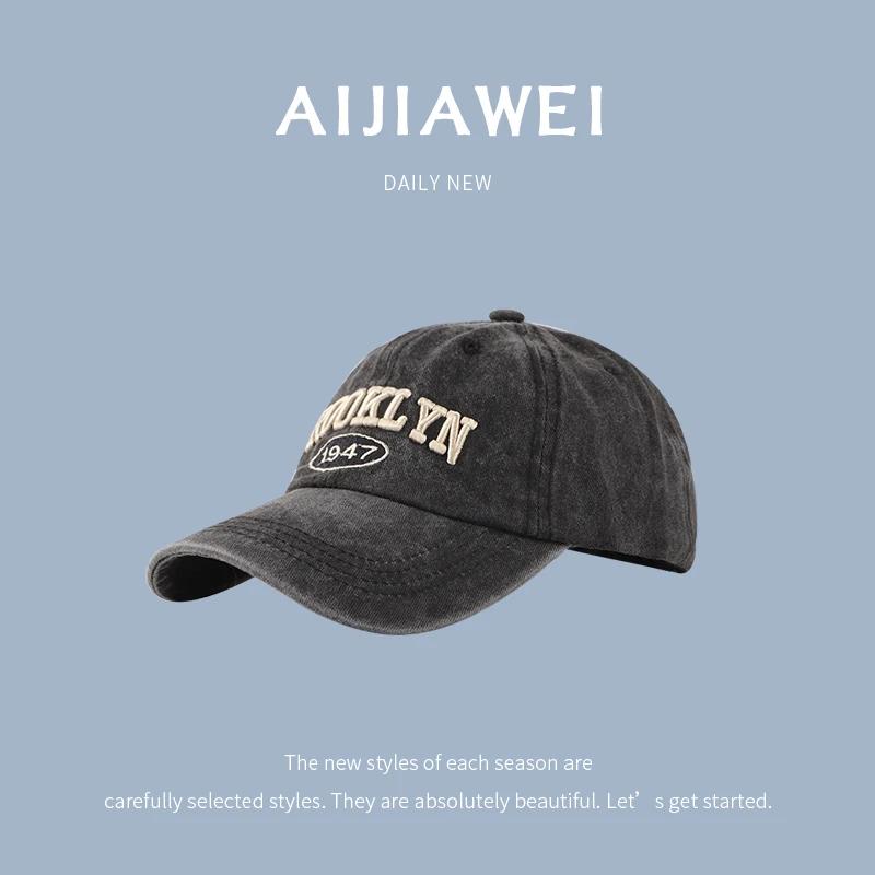 

Оптовая продажа новых бейсболок с надписью Brook для женщин и мужчин, регулируемые повседневные вышитые хлопковые шляпы от солнца унисекс, шляпы с козырьком 53-58cm чёрный