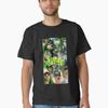 Feid Grünes Ästhetisches Collage Kunst Design Klassisches T-Shirt