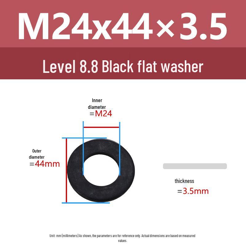 High-Strength Carbon Steel Flat Washer M3-M36