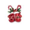 Christmas Enamel Santa Brooches For Women Unisex Rhinestone Pins Party Backpack Gifts Jewelry Accessories