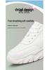 Men's Large Platform Sneakers with 6cm Height Boost, Thick Sole, Casual Sports Design, Suitable for Students and Couples