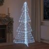 Christmas Tree with 240 Cold White LEDs 180 cm Acrylic