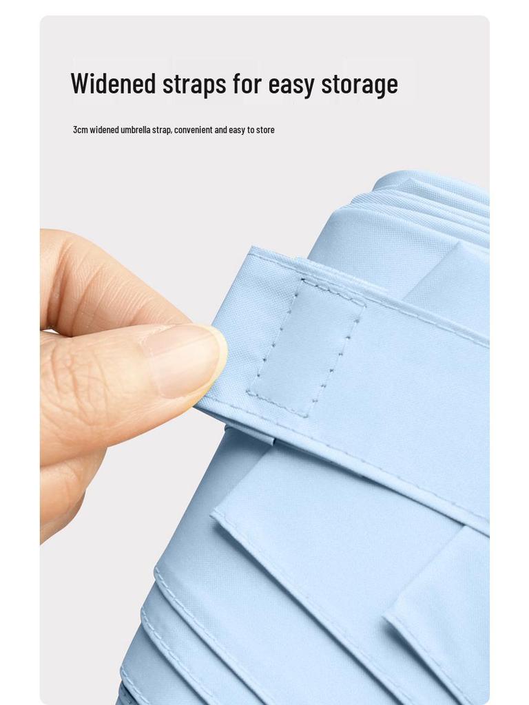 Mini Parapluie Pare-Soleil Pliable pour Femme - Porte-Cartes Personnalisable, Parapluie pour Temps Pluvieux ou Ensoleillé