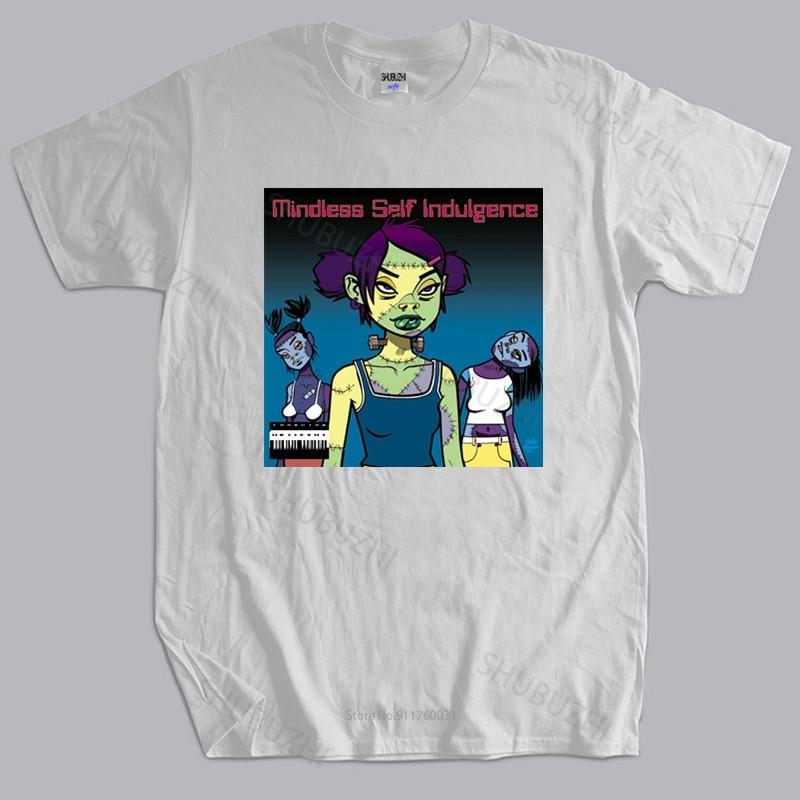 Unisex T-Shirt TOPS FRANKENSTEIN GIRLS T-Shirt msi mindless self indulgence jamie hewlett frankenstein girls T-Shirt Top Tees