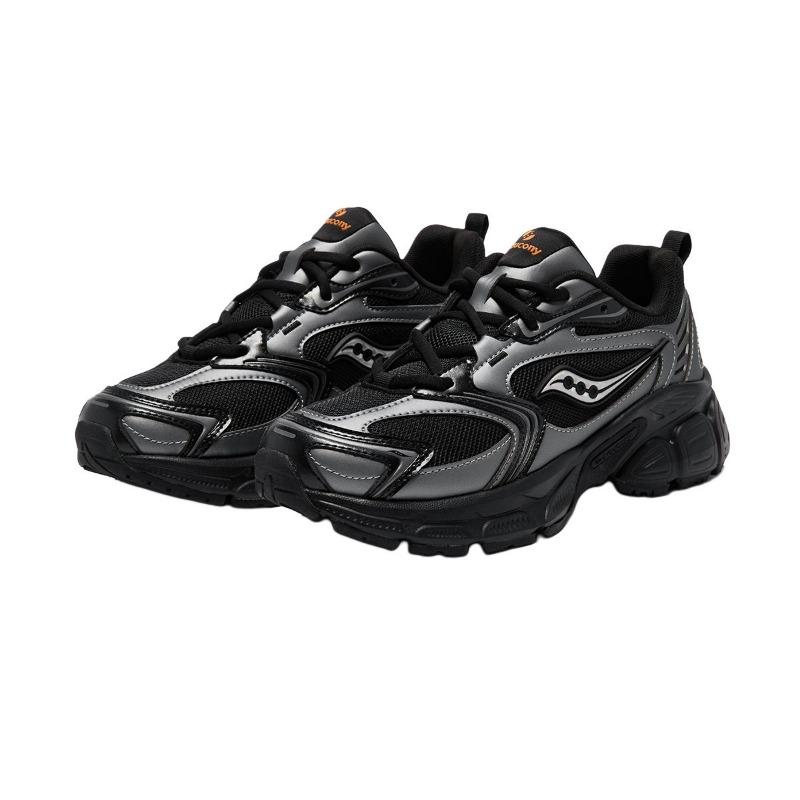 Saucony GALAXY women casual running shoes black silver soft S79096-1