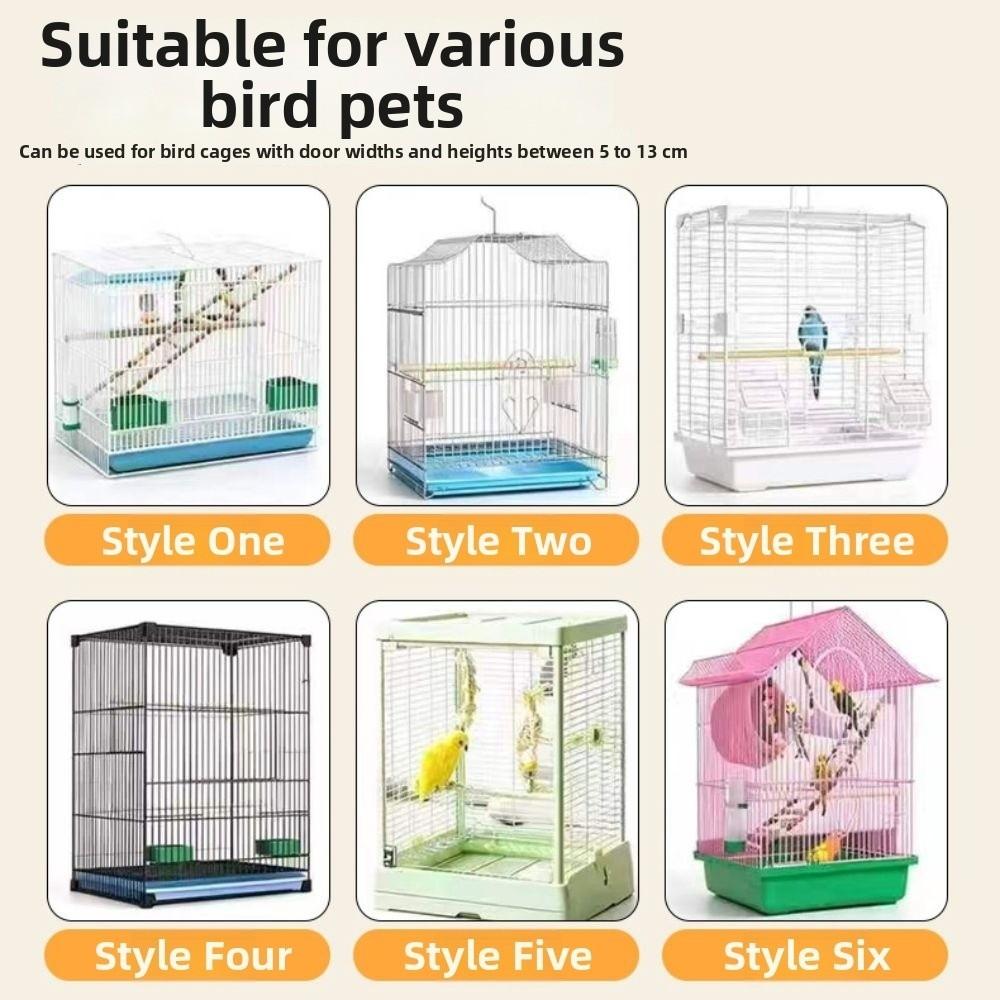 Splash Proof Hanging Parrot Feeder Anti-Spill Birds Food Container Pet Supplies