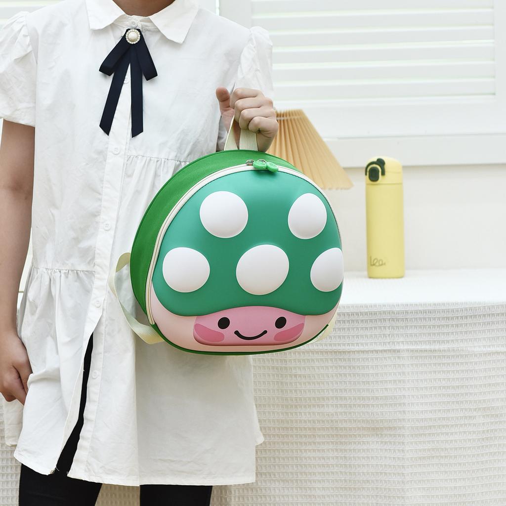 Zaino per la scuola Zaino per bambini a guscio rigido Cartone animato piccolo fungo Zaino per la scuola materna Zaino per bambini leggero e carino Zaino alla moda