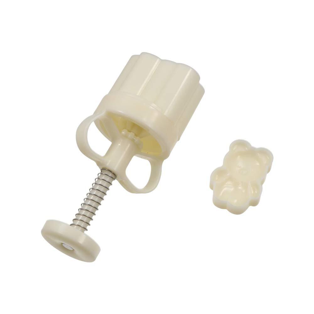 30g Mooncake Mold Plastic Hand Press Mold Cookie Tool Muppet Bear Mould  Pastry