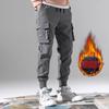 Spring and Summer Thin Overalls Men's Trendy All-match Leggings Loose Multi-pocket Trousers Large Size Casual Pants