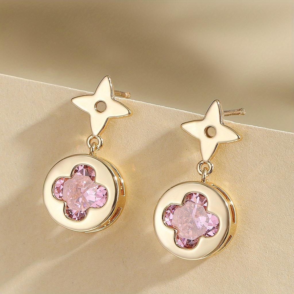 New Round Star Earrings Are Suitable for Wearing At Banquets and On A Daily Basis.