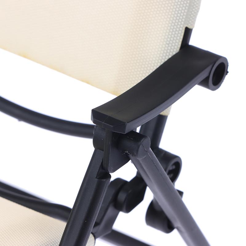 1:6 Dollhouse Mini Colorful Leisure Home Folding Chair Model Dollhouse Furniture Accessories