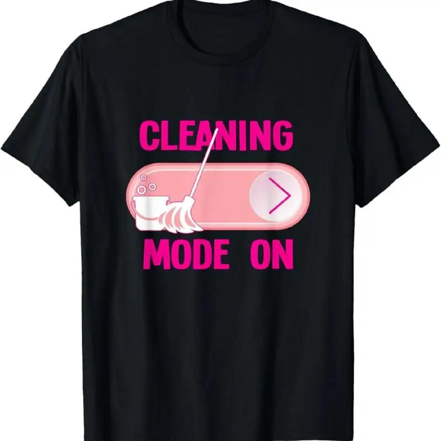 Cleaning Lady Mode On Housekeeper T Shirt XXXXXL разноцветный