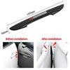 Hot New 4pcs Rubber Car Door Edge Protector Stickers Anti Collision Strips For VW Volkswagen Polo Golf CC GTI Tiguan Passat