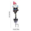 Creative Frog Rabbit Turtle Gnome Shovel Outdoor Garden Bonsai Craft Decorations Resin for Yard Lawn Patio Outside Backyard