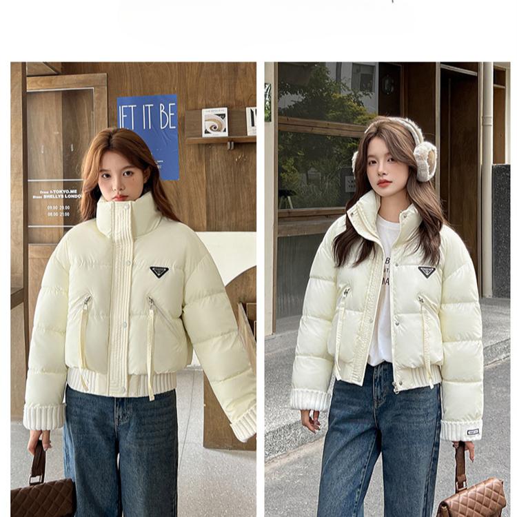 Modische, kurze, leichte, warme Baumwolljacke für Damen