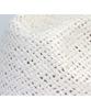 Yunibeosyeolkemiseuteuli Bu Swing Simple White Fedora Summer Hat
